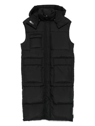 Marc O'Polo Bodywarmer met capuchon - Zwart