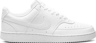 Nike Court Vision low-top sneakers - men - Rubber/Fabric/Calf Leather - 12 - White