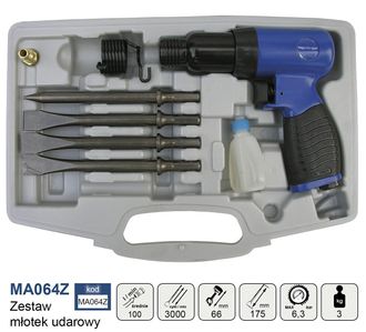 Adler Europe Martillo Neum&aacute;tico Met&aacute;lico Eficiente Adler Ma064z