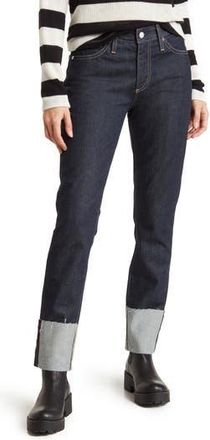 AG - Adriano Goldschmied Mari Raw Hem Slim Straight Leg Jeans in Moonrise at Nordstrom Rack, Size 23