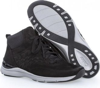 Gabor Dames Enkelboot voor Wandelen - Dames - Sneakers - Zwart - 37 EU - Schoenen