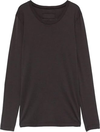 Prïvate 0204 Top a maniche lunghe - Marrone