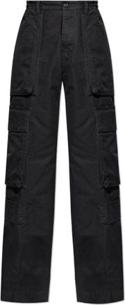 Dsquared2 Cargo broek - Heren - Wijde Broeken - Zwart - XL - Katoen - Broeken