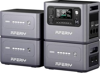 OEM Estaci&oacute;n El&eacute;ctrica Port&aacute;til - Aferiy - P280 - 2800w - 8192wh (3 Bater&iacute;as) - Lifepo4