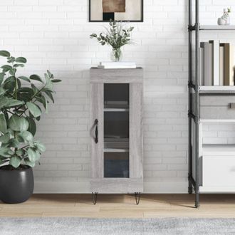 vidaXL Furniture Limited - Aparador Madera De Ingenier&iacute;a Gris Sonoma