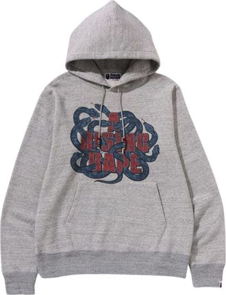 A Bathing Ape Year of Snake Hoodie Grey 1L20-114-002-GRY