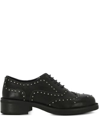 Bruno Premi Liv Saota stud-embellished oxford shoes - Black