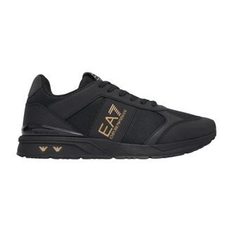 Emporio Armani Af 13550 Sneakers - Heren - Sneakers - Zwart - 42 EU - Polyester - Schoenen