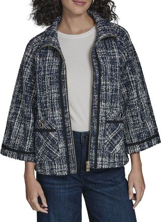 Karl Lagerfeld Karl Lagerfeld Tweed Capelet Jacket