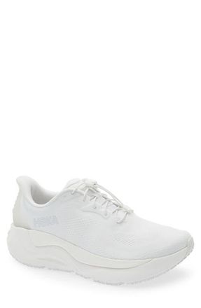 Hoka One One Arahi SR Sneaker in White /White at Nordstrom, Size 11.5