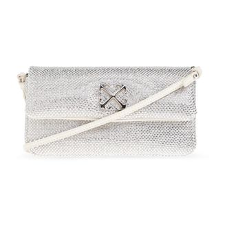 Off-white Cross Body Bags, female, Gray, Size: ONE SIZE Jitney 0.7 Shoulder Bag