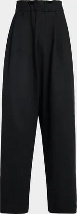 Dries Van Noten Men & apos;s Hama High-Rise Pleated Wide-Leg Trousers