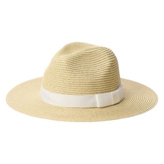 Ralph Lauren Hats, female, Beige, Size: ONE SIZE Straw Hat