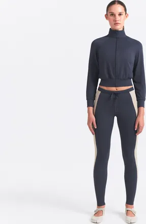 Nike Womens SKIMS Matte Shine Mix 26 Leggings in Blue | BOLEG6038W-DEO