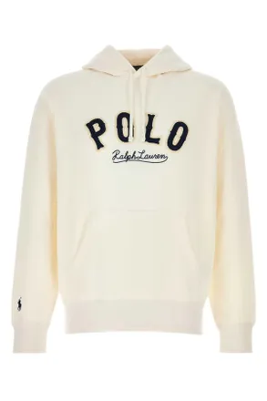 Polo Ralph Lauren White Cotton Sweatshirt