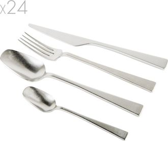 knIndustrie Set 24 ZEST cutlery, st washed