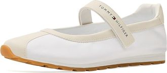 Tommy Hilfiger Macea Womens Shoes White/Beige : 7.5 M, Synthetic