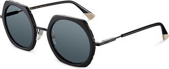 Etnia Barcelona Baeza Polarized BKZE Womens Sunglasses Black Size 50