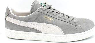 Puma Puma, Schoenen, Heren, Grijs, 36 EU, Suède, Suede Veterschoenen Rubberen Zool