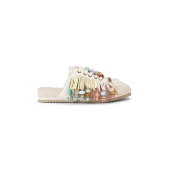 Kurt Geiger Schoenen, Dames, Veelkleurig, 40 EU, Su&egrave;de, Islington P Fringe Mule