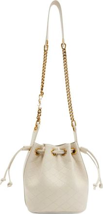 Saint Laurent Cassandre bucket-tas - Wit