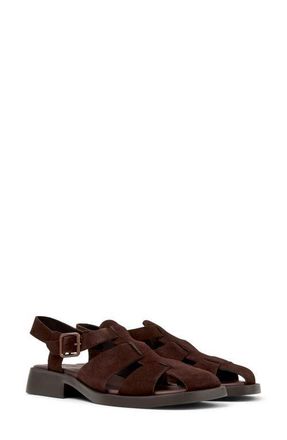 Camper Dana Fisherman Sandal in Brown at Nordstrom, Size 41