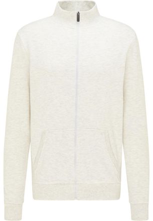 Tuffskull threezy-sweatvest Heren licht grijs melange