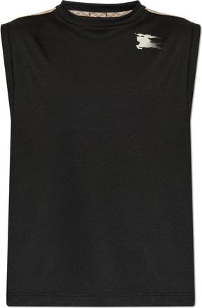 Burberry Arlo Top - Heren - Tops zonder mouwen - Zwart - XL - Polyester - Tops