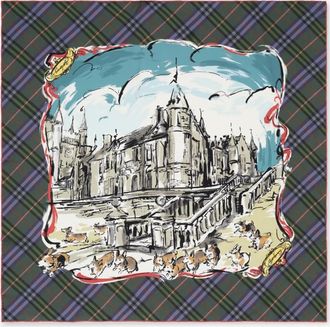 Burberry Balmoral Silk Scarf