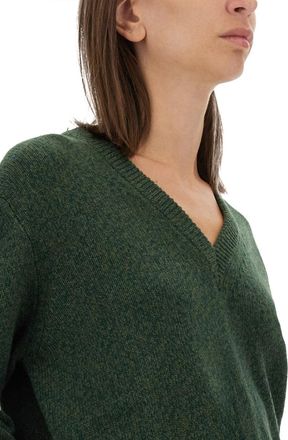 Victoria Beckham Wool-Cashmere Blend Sweater - Green