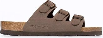 Rohde Bruine damessandaal voor de zomer - Dames - Sandalen - Bruin - 43 EU - Schoenen