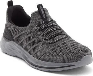 Skechers Relaxed Fit Garner Slip-On Sneaker in Black at Nordstrom Rack, Size 10.5