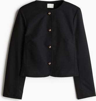 H&M Kurzjacke - Schwarz
