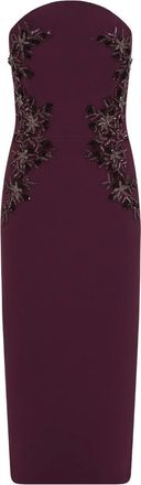 Rebecca Vallance Beatrice midi dress - Purple