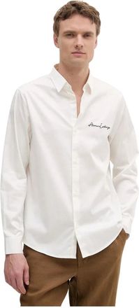A|X Armani Exchange Camisa Casual - Shirts - Hombre - Blanco - L