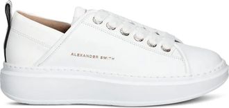 Alexander Smith Sneakers met plateauzool - Wit