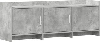 vidaXL Mueble De Tv 130 X 33 X 47 Cm Gris Hormig&oacute;n Vidaxl