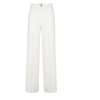 Philipp Plein Heren, Broeken, Wit, Maat: 3XL Wol