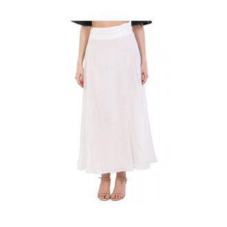 Marella Rokken, Dames, Wit, S, Katoen, Nippon Maxi Rok