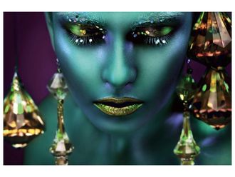 Schubiger M&ouml;bel Digitaldruck auf Glas Galactica 100x150 cm