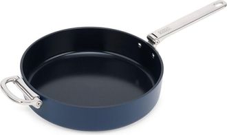 Joseph Joseph Sart&eacute;n Poco Profunda Antiadherente, Space, Modelo De 30 Cm (12), Ideal Para Cocinas Peque&ntilde;as, Mango Plegable, F&aacute;cil De Almacenar, Antiadherente, Ergon