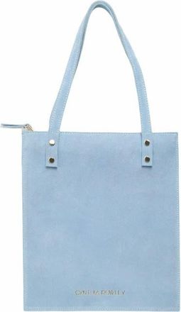 Cynthia Rowley Sleek Suede Tote in Blue at Nordstrom