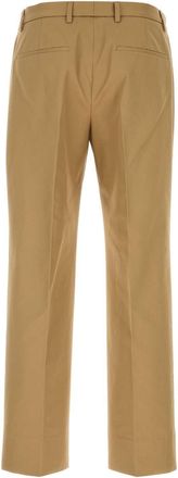 Gucci Mens Cotton Trousers Beige