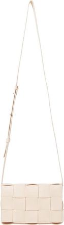 Bottega Veneta Intrecciato Leren Schoudertas - Dames - Schoudertassen - Roze - ONE Size - Leer - Tassen