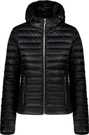 Ciesse Piumini Carrie Lichtgewicht Donsjas met Capuchon in Zwart - Dames - Gewatteerde jassen - Zwart - M - Polyester - Jassen