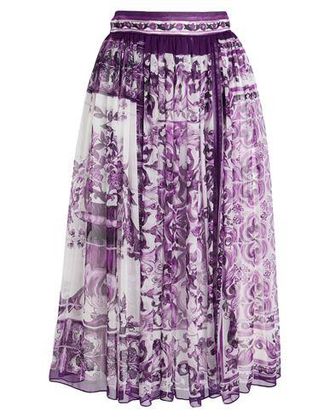Dolce & Gabbana BOTTOMWEAR - Midi skirts on YOOX.COM