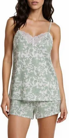 Flora Nikrooz Stacy 4-Piece Pajama Set in Ivory at Nordstrom Rack, Size X-Large