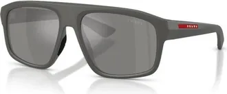 Prada PS B02S 16X7W1 Sunglasses - male - Prada - Sunglasses - Gray - 59 MM - Accessories