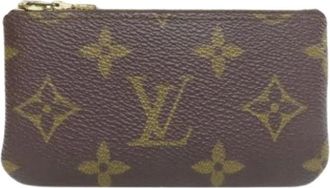 Louis Vuitton Pre-owned Bags, female, Brown, Size: ONE SIZE Pre-owned Canvas Wallet