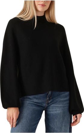 Drykorn Kimoni Sweater - Dames - Coltruien - Zwart - XS - Wol - Truien & Vesten